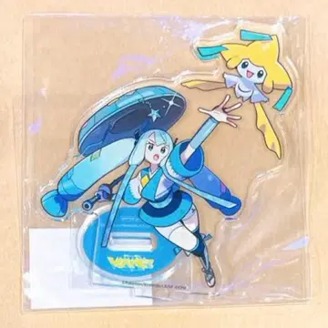 포켓몬 하츠네 미쿠 & 지라치 강철 18타입 아크릴 스탠드