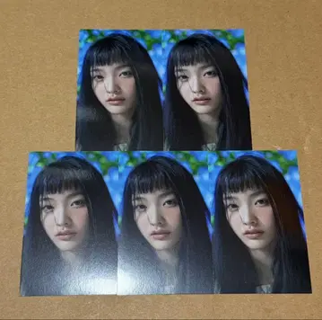 이로하 트레이딩 카드 5장 유니버셜 SUPER REAL ME ILLIT