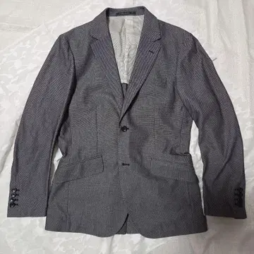 Mens Bigi 그레이 테일러드 자켓 M