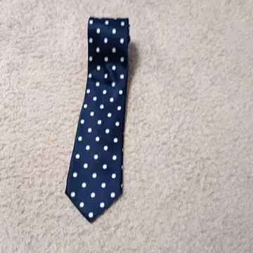 nano & co. 네이비 도트 넥타이 수달