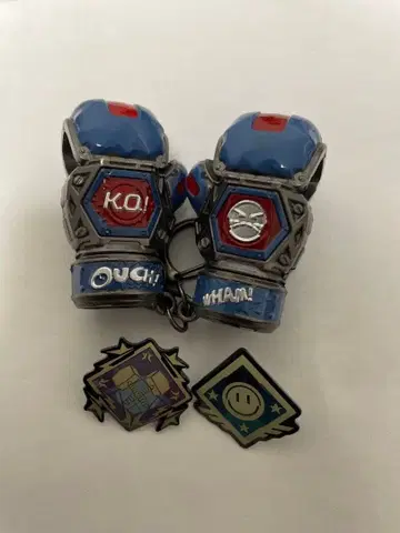 패스파인더 굿즈 세트 복싱 그로브 핀 배지 apex