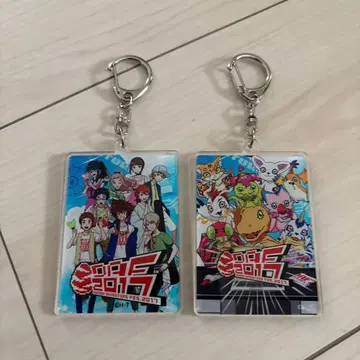 디지몬 어드벤처 디지페스2017 아크릴 키링