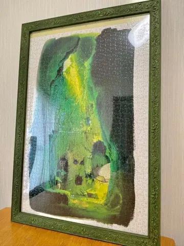 이웃집 토토로 퍼즐 1000피스 완성품 액자 지브리