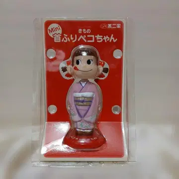 후지야 고개 흔드는 페코짱 미니 기모노 핑크