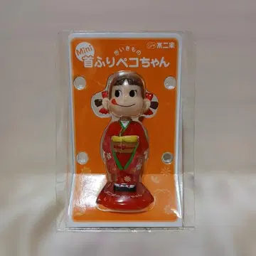 후지야 고개 흔드는 페코짱 미니 기모노 레드