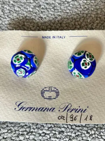 ITALY제 무라노 유리 귀찌