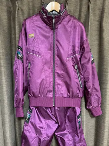 아식스 윈드브레이커 나일론 자켓 셋업 80s 90s