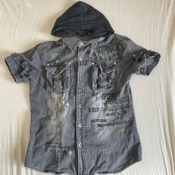 in the attic 기믹 셔츠 90s 00s 변형 Y2K