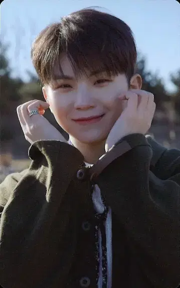 SEVENTEEN 회장 한정판 WOOZI FACE THE SUN