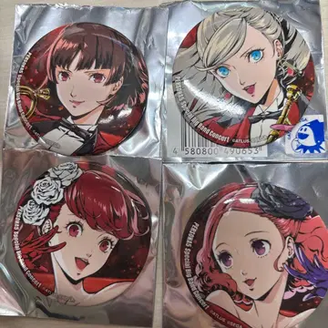 P5BB 페르소나5 콘서트 캔뱃지 4개