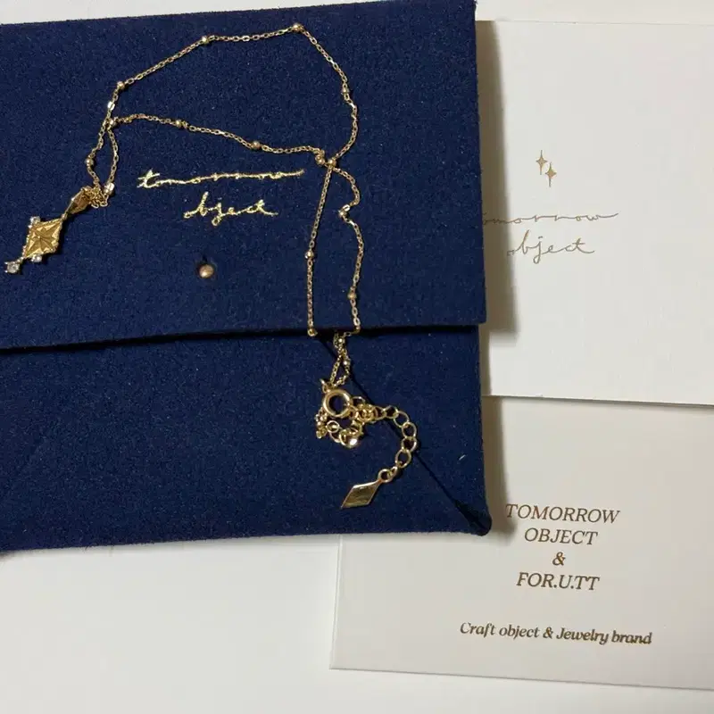 For.u.tt 14k Starry night necklace 02커스텀