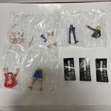 HG 원피스 [ ONE PIECE ] 01 가챠 기어5 루피 상디