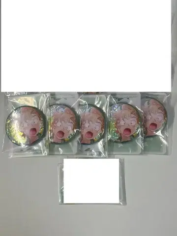 젠포지 이사쿠 닌타마 란타로 반짝이는 채광 캔뱃지 묶음 판매 x 5