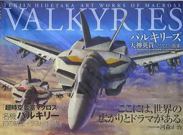 코분샤 텐진 히데타카 발키리즈 텐진 히데타카 마크로스 화집 (오비 포함)