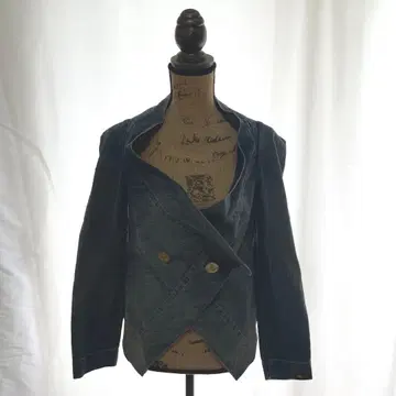 Vienne Westwood 앵글로매니아 Lee 데님 자켓