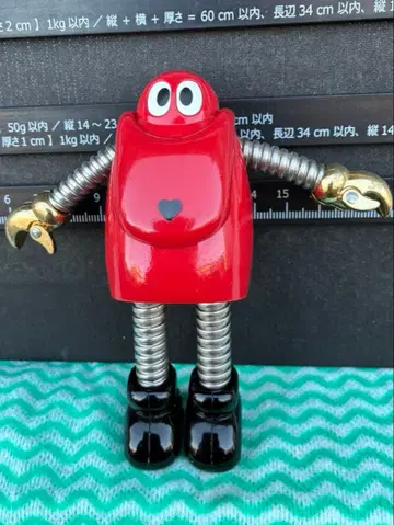 로보콘 초합금 빨간색 로봇형 피규어