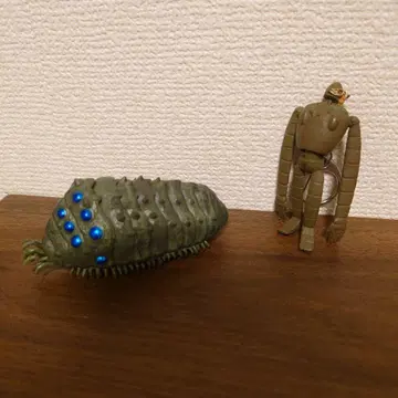 지브리 오무라시스 푸시백 컬렉션 가동식 로봇 병정 키링