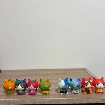 요괴워치 손가락 인형 고양이 캐릭터 대집합 세트