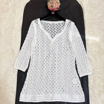 레어 에르마노 셰르비노 크로셰 뜨개질 전체 레이스 니트 이탈리아제