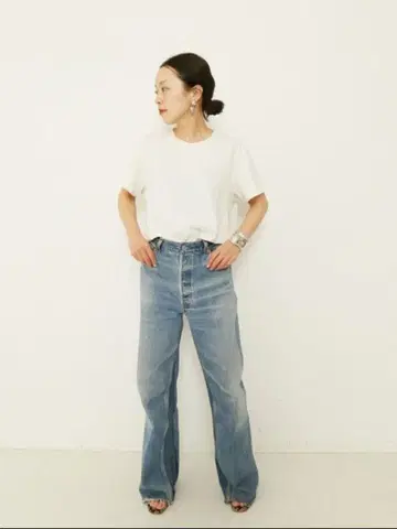 RE/DONE 리단 두지엠 클라세 와이드 데님 25 USA