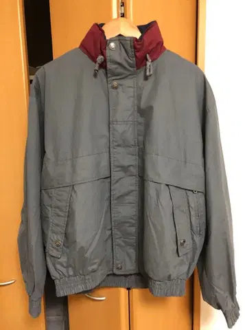 90s DUNLOP 라이너 부착 블루종