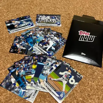 topps now 다저스 챔피온 카드 세트