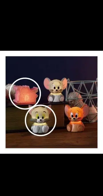 톰과 제리 TOM&JERRY 라이트 마스코트 3 가챠