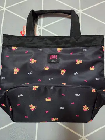 시마무라 일광화상 키티 토트백