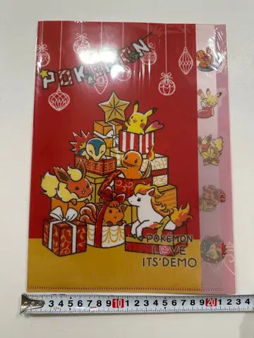 이츠데모 포켓몬 크리스마스 기프트 모티브 인덱스 클리어 파일