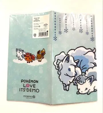 잇츠데모 포켓몬 글레이시아 이브이 식스테일들의 귀여운 티켓 홀더