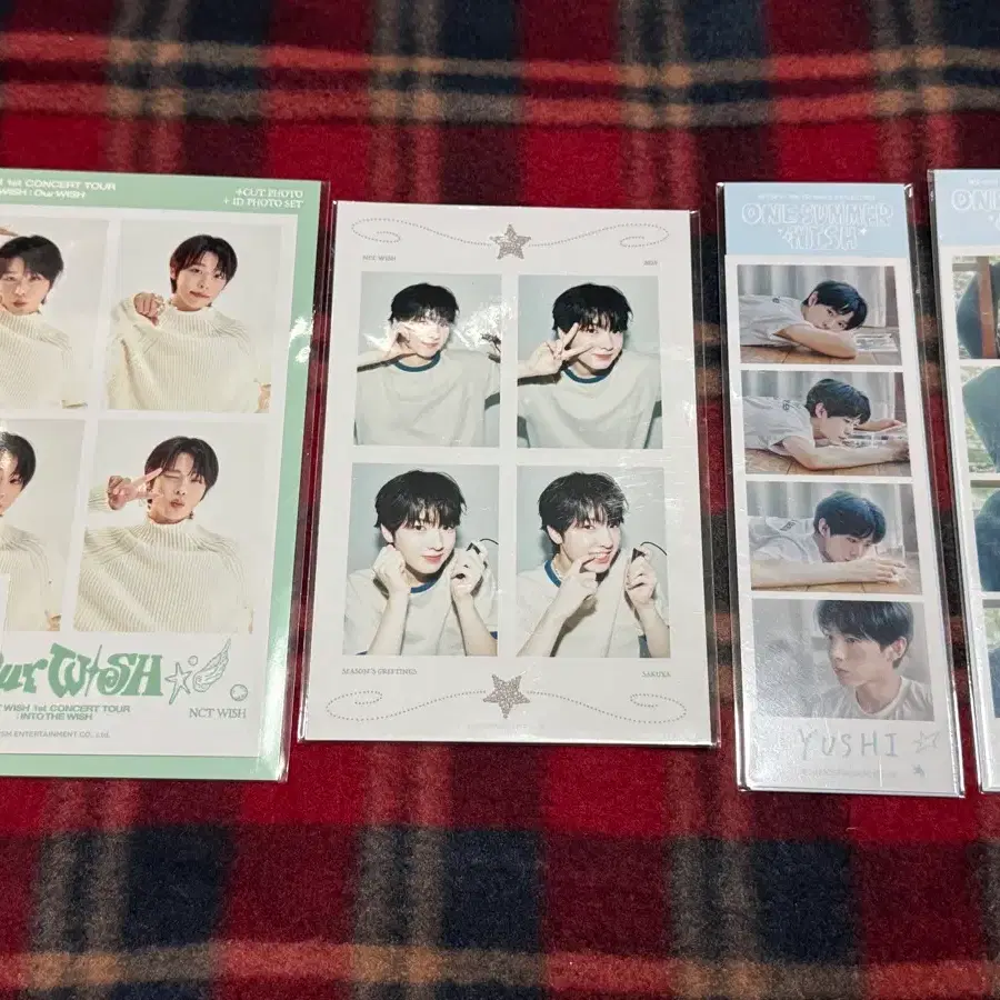 Nct wish Sakuya seasons greetings md photo pack photo set 4 cut