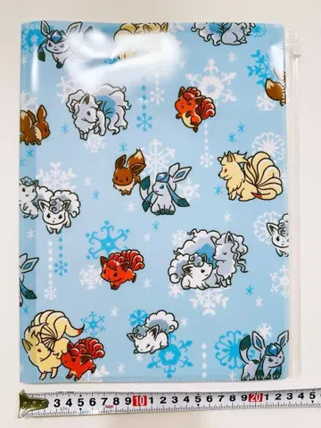 이츠데모 포켓몬 이브이 글레이시아 지퍼 포함 멀티 클리어 파일