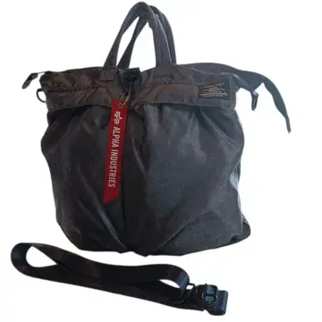 [ Alpha ] 레어 컬러 헬멧백 토트백 2way