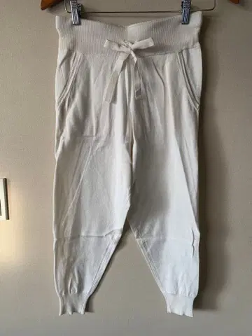 Veritecoeur 7부 리브 니트 팬츠 미사용 새상품