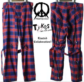 프로파간다 타이쿠츠 콜라보 본디지 팬츠입니다.