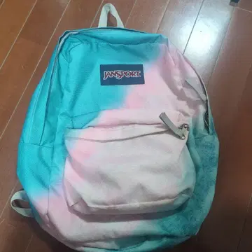 JANSPORT 럭색 그라데이션 스카이블루 핑크