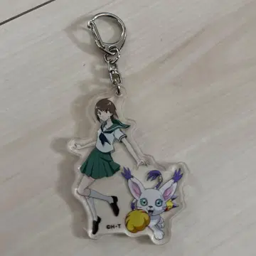 디지몬 어드벤처 야가미 히카리 & 테일몬 아크릴 키링