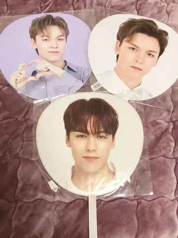 SEVENTEEN 부채 버논 3개 세트