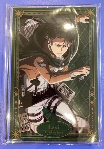 진격의 거인 기억으로의 진격 A상 리바이 아크릴 보드