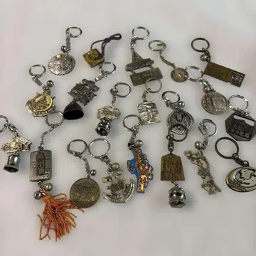 익명 배송 관광지 키링 묶음 판매 세트 쇼와