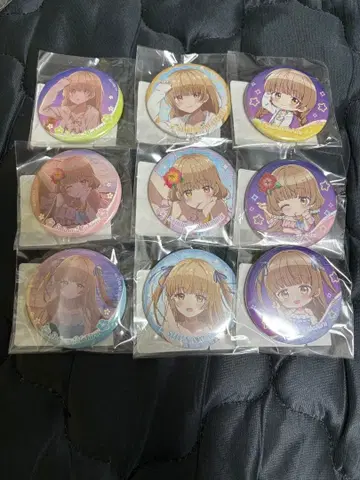 이웃집 천사님 시이나 마히루 dmm 스크래치 캔뱃지 전종