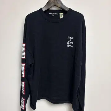 have a good time SSZ 코튼 니트 블랙 L