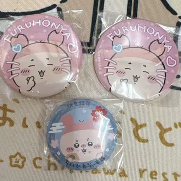 치이카와 (먼작귀) 헌책방 카니쨩 캔뱃지 에포스 모구모구본점