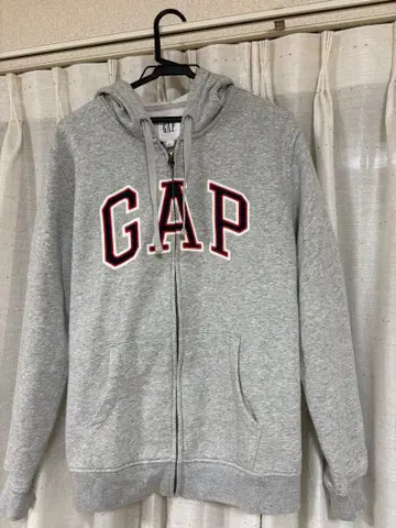 GAP 그레이 풀 집업 후드티
