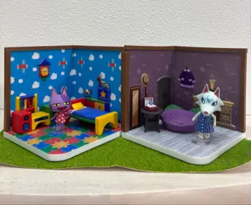 동물의 숲 Happy Room 피규어 세트