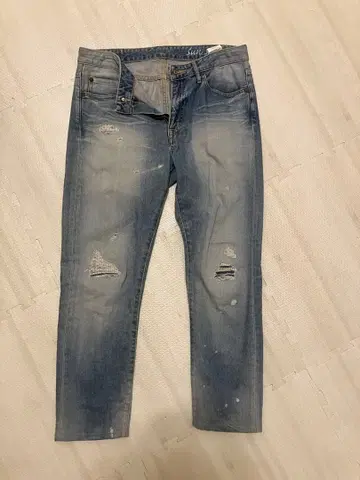 Japan Blue Jeans 데미지 데님 팬츠 선셋 30