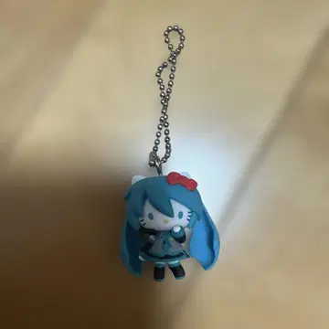 헬로키티 하츠네 미쿠 가챠가챠 키링 산리오