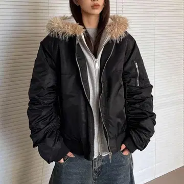QS86 HOODIE BOMBER JACKET M