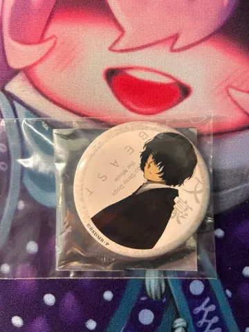 문호 스트레이독스 다자이 오사무 캔뱃지 beast 영화 특전