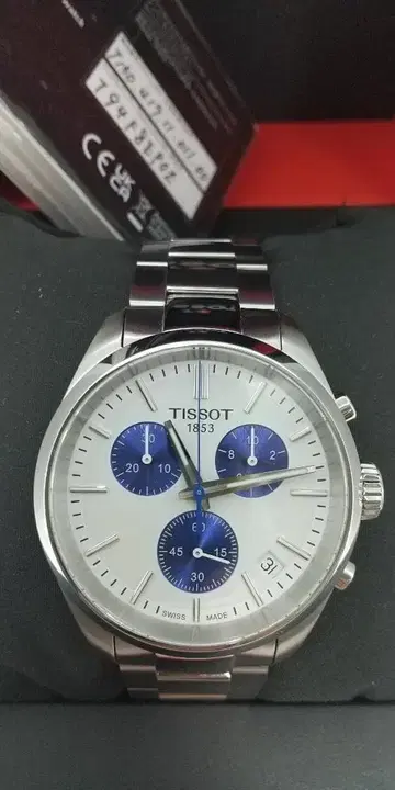 TISSOT 크로노그래프 손목시계